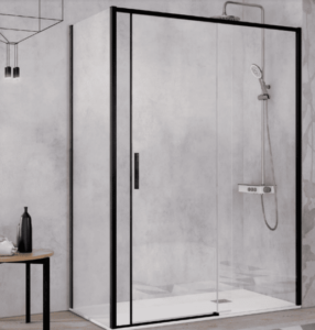 Mampara de ducha de estilo minimalista